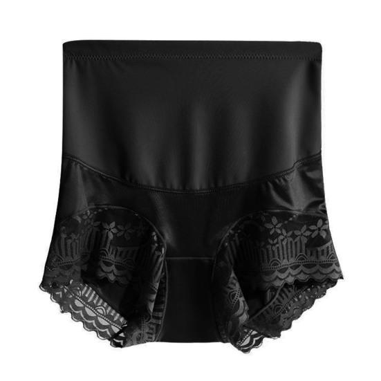 Women Panties Flower Print High Waist Tymmy Control Thin Slimming Butt-lifted Soft Anti-septic Female Intimate Clothes Underpants Underwear