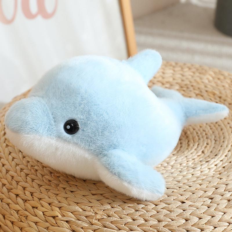 Очаровательные плюшевые дельфин и косатка, морские животные - Плюшевая акула и тюлень для детей, идеальный подарок на день рождения