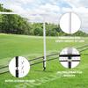 22 фута Сетка для пиклбола Подъездные пути Задние дворы Игра в пиклбол Тренировочный набор Портативные уличные сетки для пиклбола