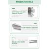 Reversible Access Bathroom Security Door Lock For Motorhome Marine Toilet Corrosion Proof Metal Construction