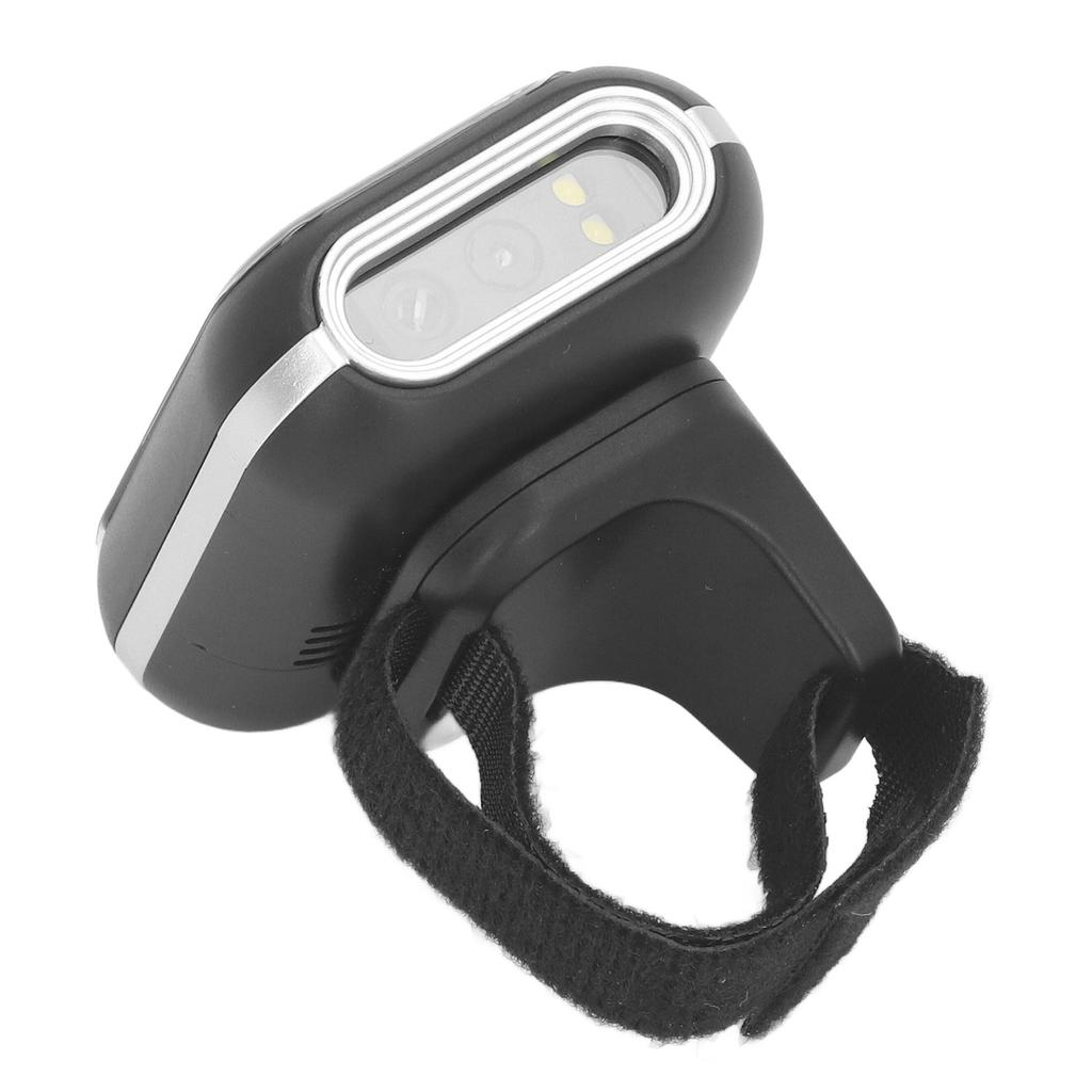 Кольцевой сканер штрих-кода 2.4G Беспроводной Bluetooth 2D Считыватель кодов Носимый Пальцевой инструмент для сканирования штрих-кода