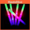 Large Foam Stick Glow Sticks Pack Of 3 Multicolor Party Lights For Concerts And Events