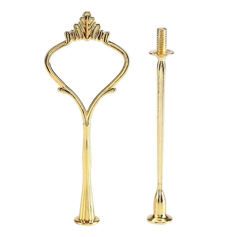 Zinc Alloy Cupcake Display Holder 2 Tiers 3 Tier Multi Level Cake Stand Cake Stand Assembly