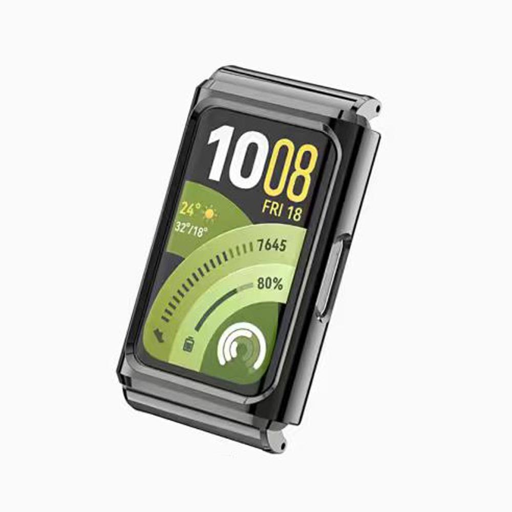 Full Coverage Metal Protective Bumper Case for Huawei Band 11 Pro Durable Ultra Thin Scratch-resistant Protective Smartwatch Frame