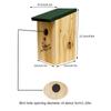 Hanging Birds Nesting Box Wooden Finch Nest Creative Bird House  Outdoor
