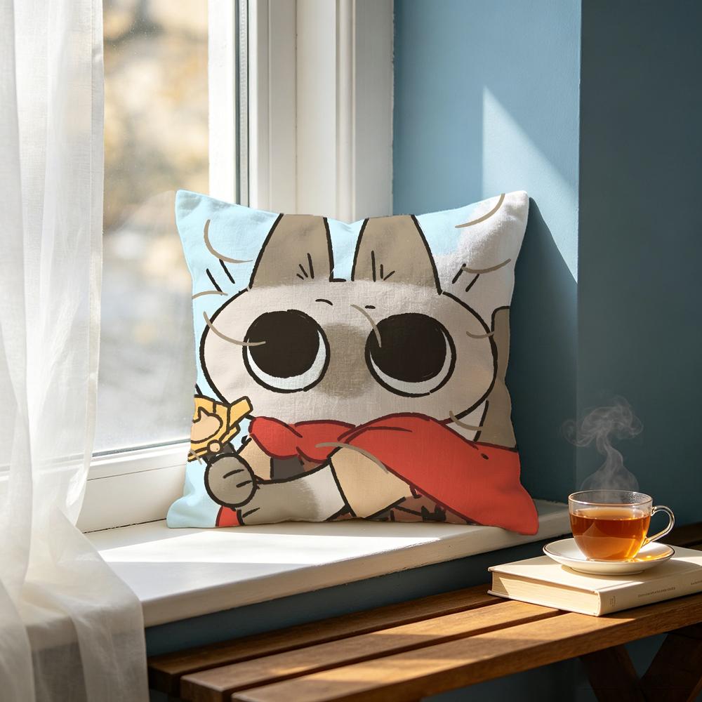 Cute SSiamese Lipuing Cushion Cover Cushion Cover Set Pcs x x x Pillowcase Decorative Sofa Home Decor