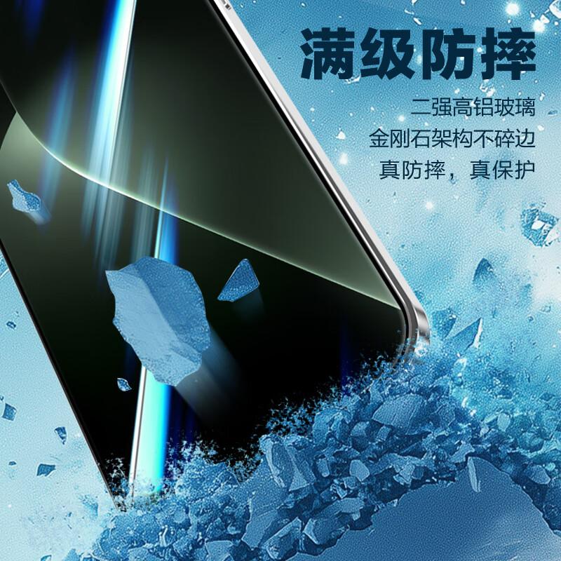 2-Pack Tempered Glass Screen Protector for Honor GT, Full Coverage Ultra-Clear Anti-Fingerprint Shatterproof Wear-Resistant Non-Obstructive Phone Film