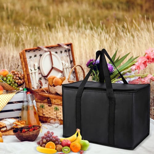 Insulated Lunch Bag, Food Delivery Cooler - Multi-Purpose, Heavy-Duty, Large Capacity 65L-70L Insulated Bag, Oil-Resistant, Tear-Resistant, Portable L