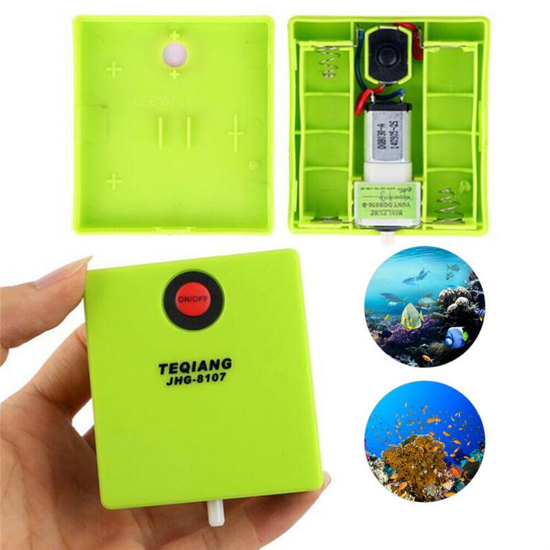 Кислородный аэратор, аквариумный воздушный насос, аквариум, воздушный камень, работающий на батарейке с трубкой