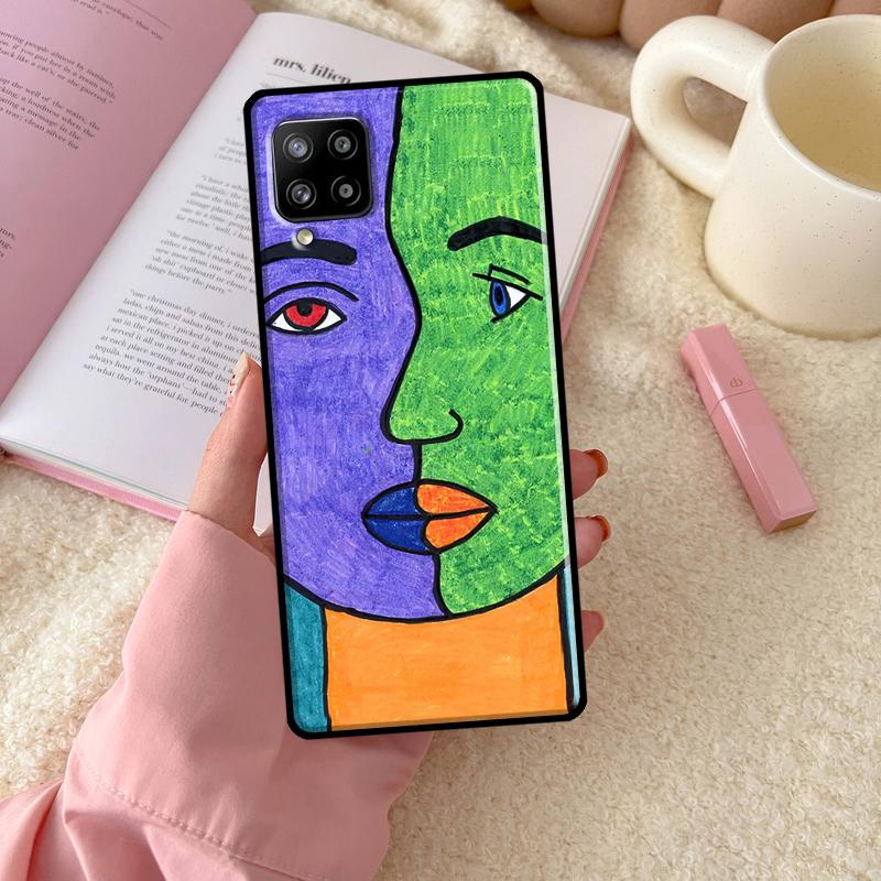 Чехол Picasso Abstract Art для Samsung Galaxy A54 A34 A14 A52 A32 A12 A13 A33 A53 A15 A16 A26 A36 A56 A06 A35 A55