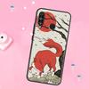 Чехол в японском стиле с лисой для Huawei Nova 12i 7i 8i 11i 12s Y73 Y70 Y90 Y60 Y72 Y61 Y91 9 10 SE P30 Pro P40 Lite