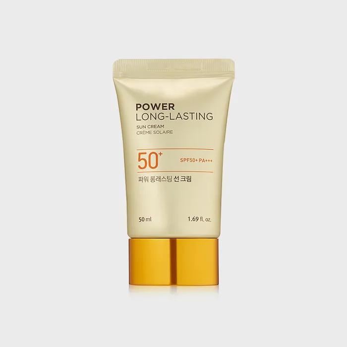 [1+1] Солнцезащитный крем длительного действия The Face Shop Power 50 мл