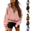 Women's Stylish Lightweight Long-sleeved Outerwear With Pockets, Preppy Casual Cardigan