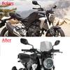 Для Honda CB125R CB300R NEO Sports Cafe 2018-2025 2021 Ветровое стекло Ветрозащита Дефлектор ветра с кронштейном Запчасти для мотоцикла