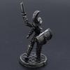 White Copper Spartan Shogun Warrior Chess Piece Ornament – Retro Soldier Toy Gift for Boys