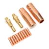 Комплект из 14 принадлежностей для сварочной горелки, 2 газовых сопла 2150 12 дюймов, 2 газовых диффузора 3550 и
