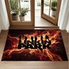 Ковер с дизайном Linkin Park из кристаллического велюра, мягкий декоративный коврик для спальни, прихожей