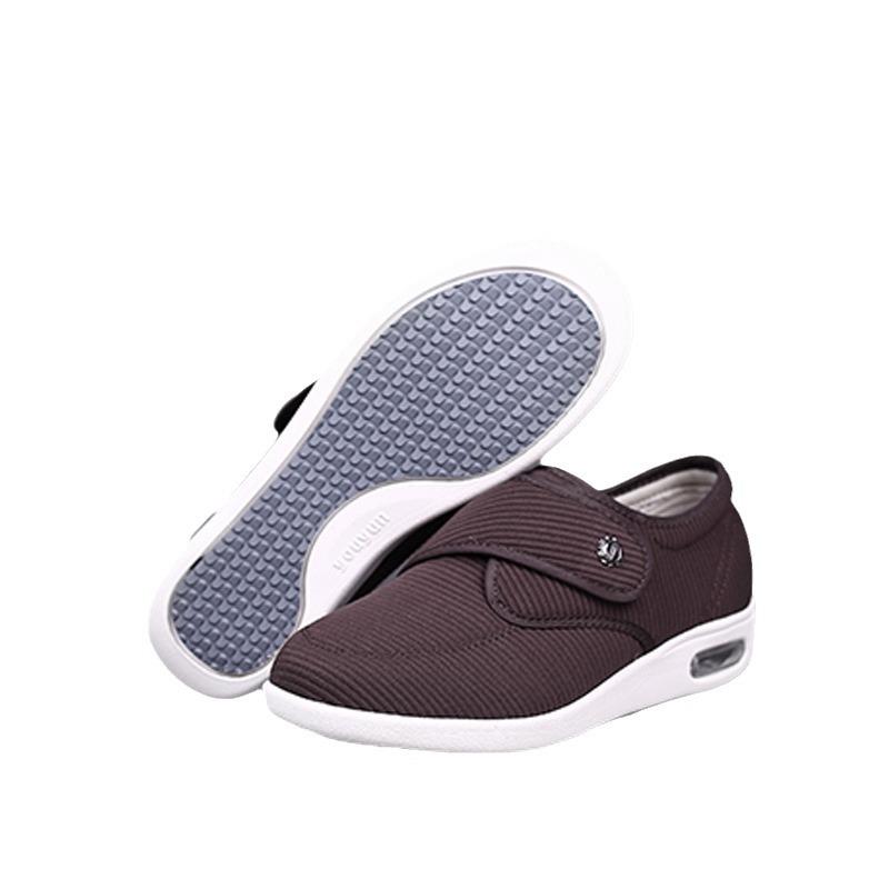 Женская диабетическая обувь дышащая сенсорная ортопедическая диабетическая обувь на липучке удобная регулируемая для опухших отеков