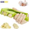 2 In 1 Garlic Press Garlic Mincer Chopper Crushing Garlic Mincer and Slicer Crusher Tool Kitchen Gadgets Cozinha Utensilios