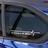 For Tesla Model 3 X S Y Car Side Window Lightning Decorative Styling Sticker Auto Reflective Decals Exterior Styling Accessories