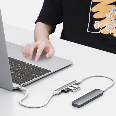USB-хаб 4 многофункциональный высокоскоростной в 1 без драйверов быстрое рассеивание тепла файл