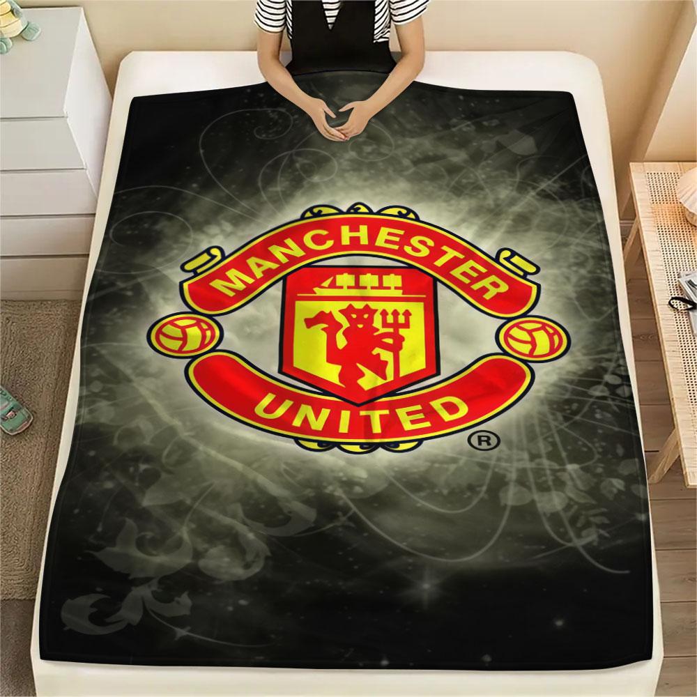 Clear MUFC Standee Blanket, High quality Comfortable for All Seasons, Home Decor, Warmth and Comfort