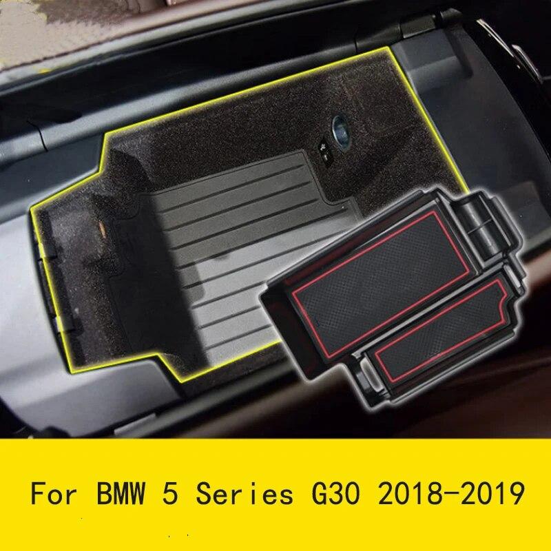 Мой хороший автомобиль для BMW 5 серии G30 2018- центральная консоль автомобиля подлокотник ящик для хранения салона органайзер лоток ABS