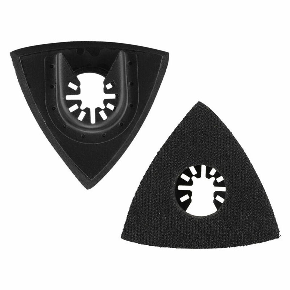 Steel Plate Triangular Oscillating Tool Quick Release Triangle  Sandpaper  Oscillating Power Tools