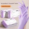 Extra-Long Disposable Nitrile Gloves: Thick, Durable, Food-Grade for Kitchen, Dishwashing, and Car Washing.