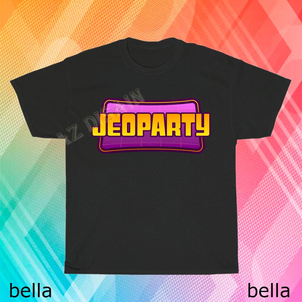 New Jeopardy Game Show Logo T-Shirt Funny Size S to 5XL