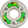 Powell Peralta Nano Rat Dragon Formula 93A Скейтборд Радиальные 52мм х Колеса, Белый, V4, 34мм.