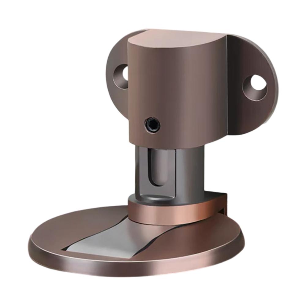 1 шт. Регулируемый дверной упор из нержавеющей стали, магнитный противоударный дверной упор, невидимый дверной упор для пола в ванной