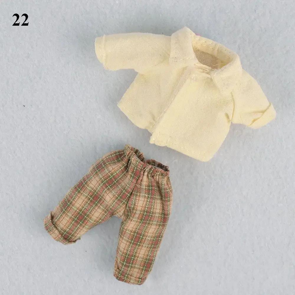 16cm Bjd Doll Clothes Suit High-end Dress Up Can Dress Up Fashion Doll Clothes Skirt Suit Best Gifts for Children DIY Girls Toys