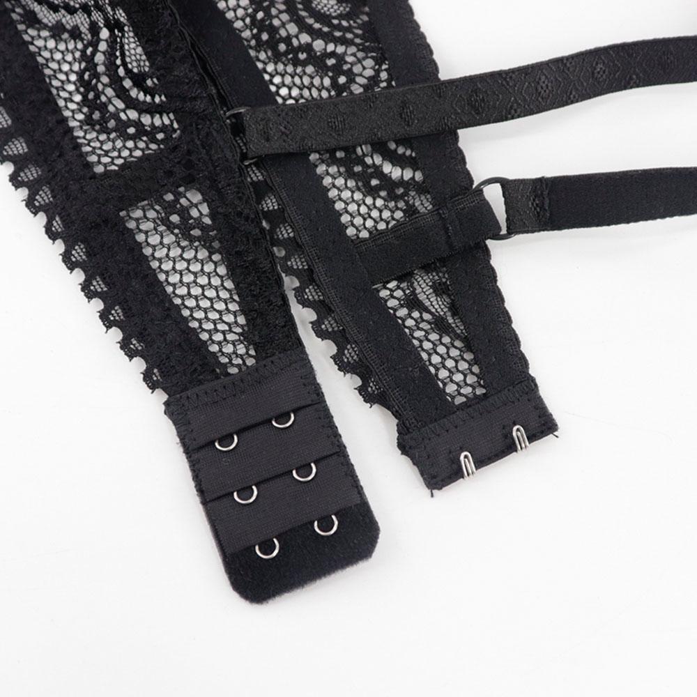 Floral Lace Bralette Ultrathin Deep V Bra Unlined Push Up Brassiere for Women Intimates