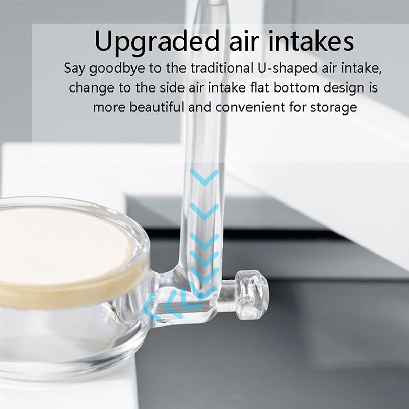 Аквариумный распылитель Co2, прозрачный диффузор Co2, очиститель, интегрированный материал ПК