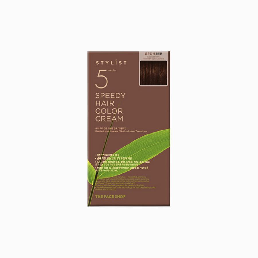 The Face Shop Stylist 5 Minutes Speedy Hair Color Cream 20г (4 цвета)