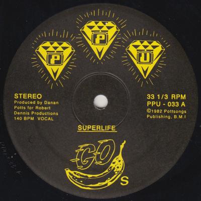 12-дюймовая пластинка SUPERLIFE - Go Bananas PPU033 Peoples Potenti 2016 US Dance & Electronica