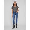 Джинсы Vila Alice 14080228 синий Straight Fit