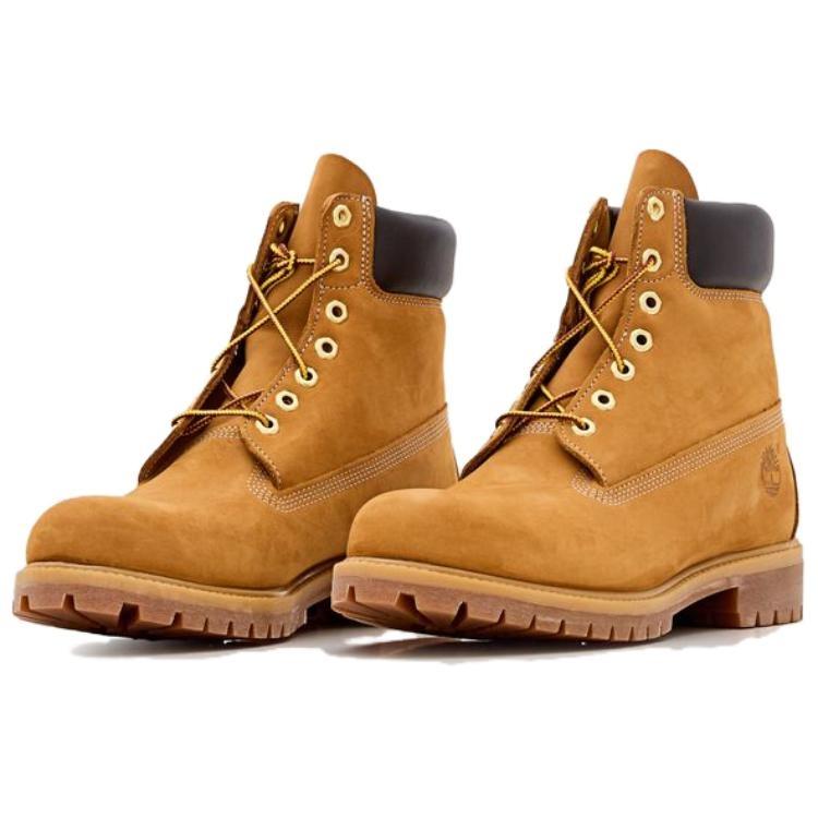 Timberland Премиальные водонепроницаемые ботинки 6 дюймов 'Пшеничный' Мужские TB1100617131
