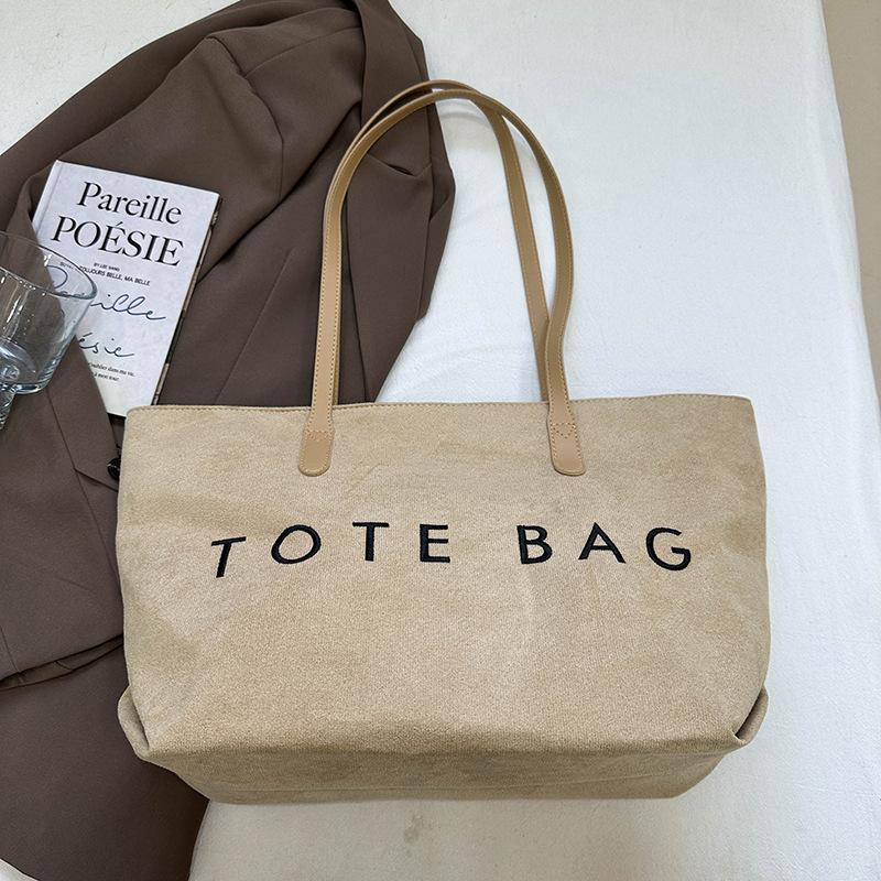 Large Capacity Tote Bag 2025 Autumn/Winter New Commuter Single Shoulder Underarm Bag Premium Texture Tote Bag