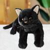 Плюшевая игрушка Черный кот Набитое животное Кукла Черный котенок Подушка Мальчики Девочки Мягкие игрушки Детские подарки на день рождения Милая плюшевая игрушка