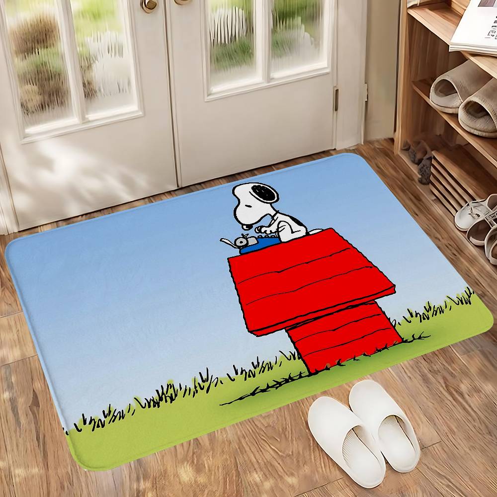 Cartoon S-SnoopyS Carpet For Living Room Sofa Decor Modern Rug Floor Mat For Men Bedroom Durable Area Rugs