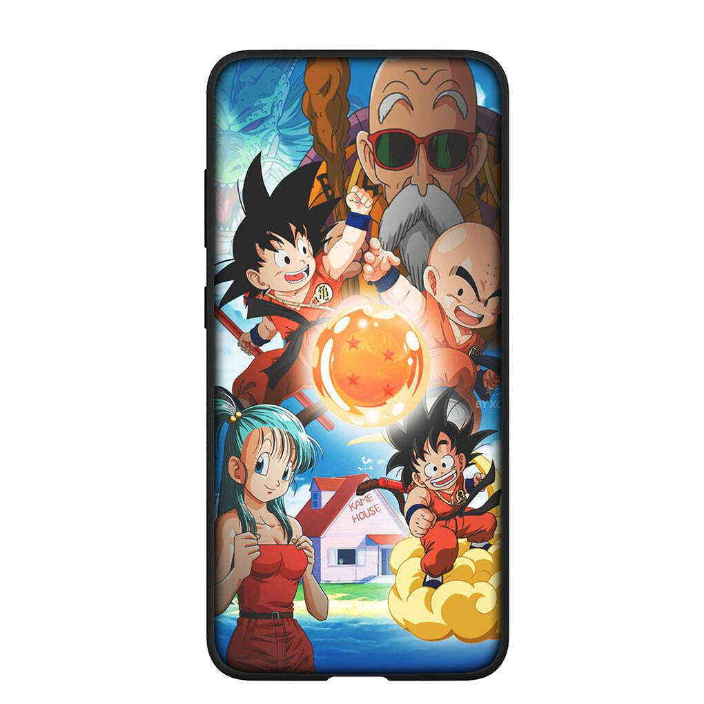 Phone Case for iPhone 17 15 16 Plus X XR Redmi Note 14 12 11 13 Pro Max Huawei P30 P20 Lite Y9 OPPO A60 A40 A80 A18 A16 A54 Dragon Ball Z Goku Cover