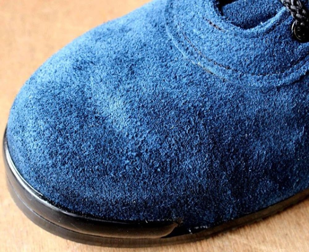 Tsubaki Модель Safety Velor Zipper Mid CHS29 JIS Сделано в см Обувь, Шнуровка, В комплекте, Длина, Стандартная, Япония, Синий, 27.0