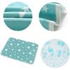 ZK20 2PCS Waterproof Baby Crib Pad Leak Proof Infant Mattress Pad Soft