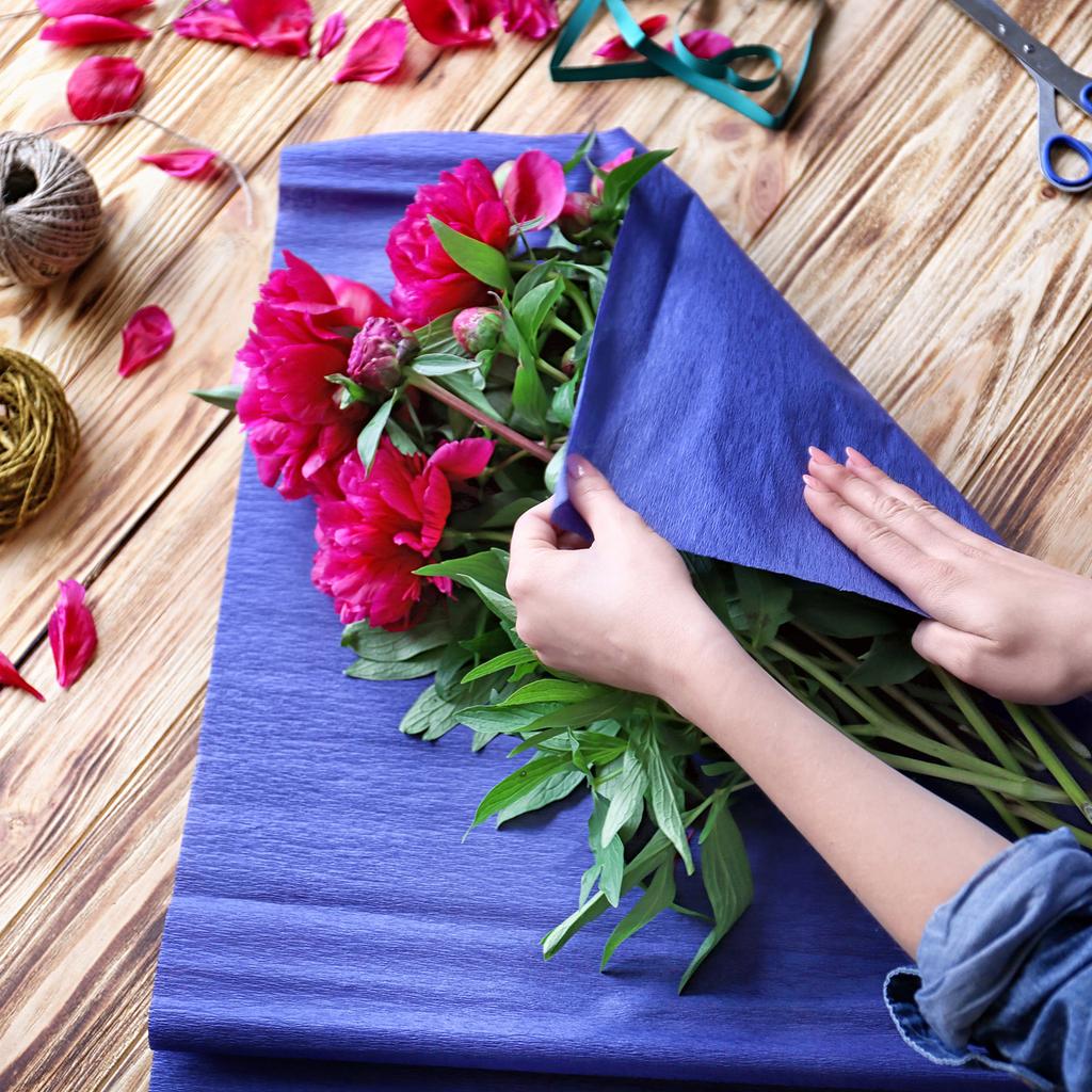 2 шт. рулон крепированной бумаги длиной 7,5 футов шириной 20 дюймов для свадебной церемонии, украшения различных крупных фестивалей