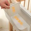 Large Capacity Bedside Storage Rack Partition Plastic Bedside Hanging Basket Adjustable Hanging Storage Rack Bedroom