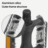 1 Pair Ultralight Bicycle Pedal One-piece Molding Not Easily Deformed Accessories Bike Platform Pedal for Cycling