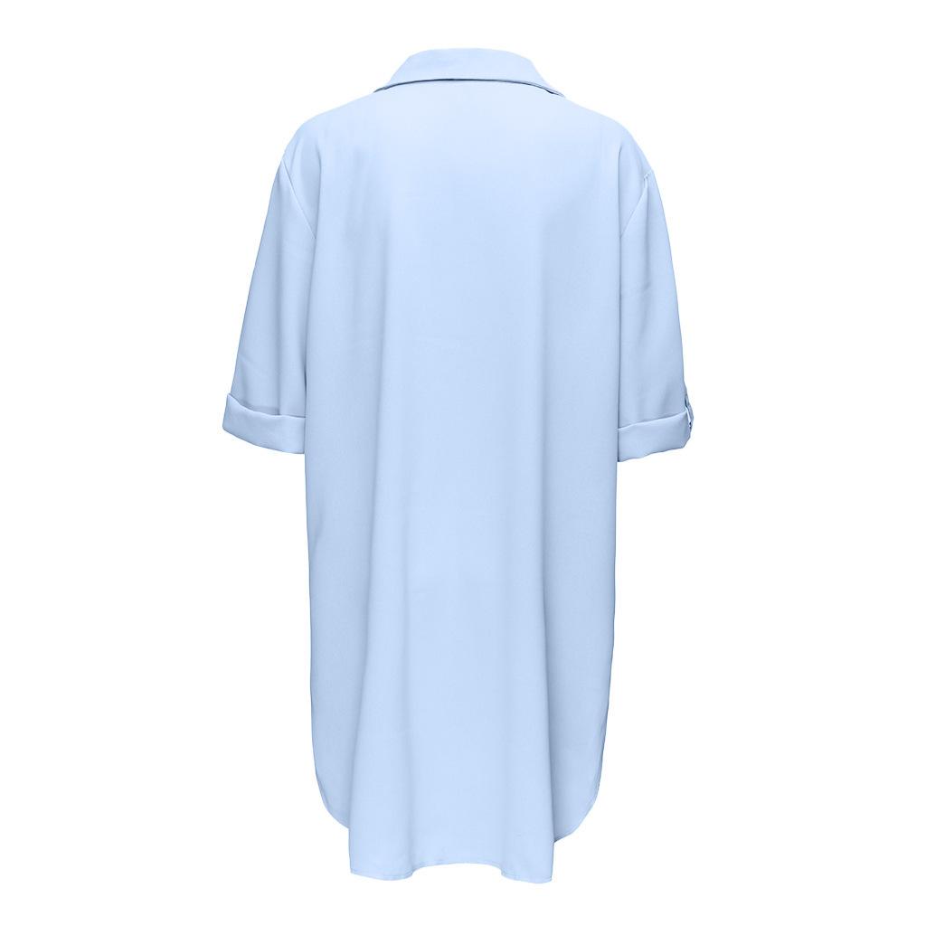 Весенне-летнее женское платье с глубоким V-образным вырезом, модные пляжные солнцезащитные купальники, рубашки, платья