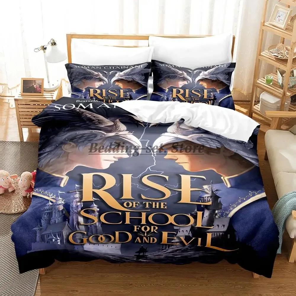 The School For Good And Evil Bedding Set Single Twin Full Queen King Size Bed Set Aldult Kid Bedroom Duvetcover Sets Bed